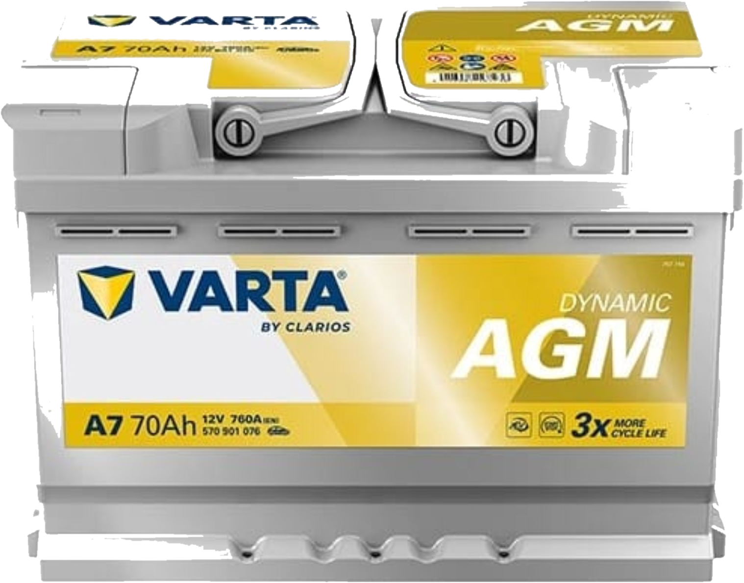 Varta Dynamic AGM start-stop aküsü
